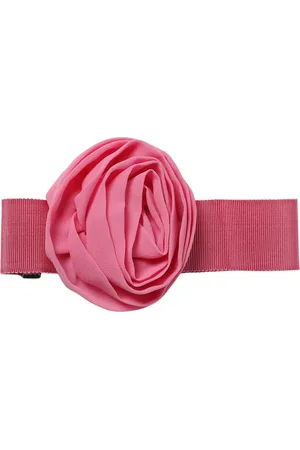 BLUMARINE Akcesoria, Kobieta, Różowy, ONE SIZE, Różany Choker Naszyjnik