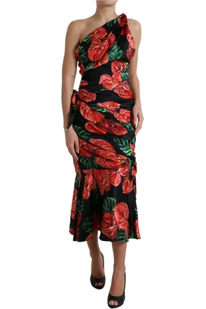Dolce & Gabbana Sukienki, Kobieta, Wielobarwność, M, Maxi Sukienki