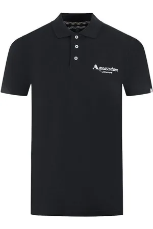 Aquascutum Koszulki, Mężczyzna, Czarny, S, Polo Shirts