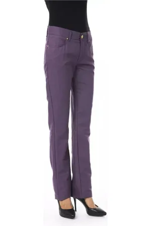 Byblos Spodnie, Kobieta, Fioletowy, W29, Slim-fit Trousers