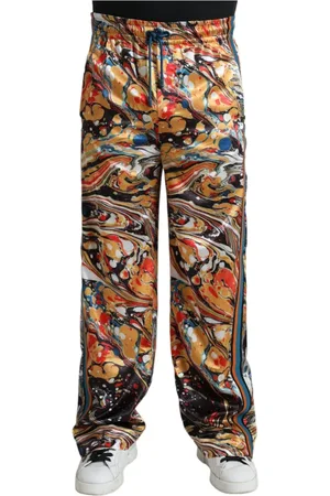 Dolce & Gabbana Spodnie, Mężczyzna, Wielobarwność, XL, Sweatpants