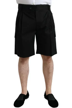 Dolce & Gabbana Szorty, Mężczyzna, Czarny, XL, Long Shorts