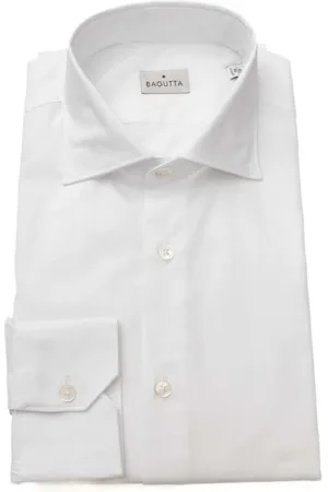 BAGUTTA Koszule, Mężczyzna, Biały, 2XL, Polo Shirts