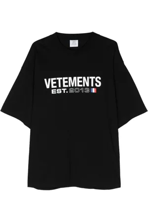 Vetements Koszulki, Kobieta, Czarny, L, T-Shirts