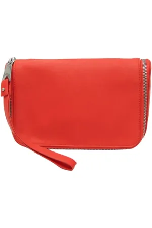 Bottega Veneta Pre-owned, Kobieta, Czerwony, ONE SIZE, Skóra, Pre-owned Leather clutches