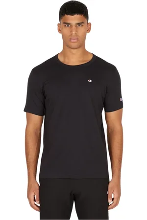 Champion Koszulki, Mężczyzna, Czarny, S, Retro Logo T-shirt
