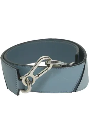 Loewe Pre-owned, Kobieta, Niebieski, ONE SIZE, Skóra, Pre-owned skórzane torby na ramię