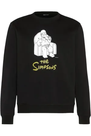 Antony Morato Bluzy, Mężczyzna, Czarny, L, Czarna Bluza Homer Simpson