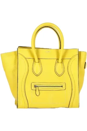 Céline Pre-owned, Kobieta, Żółty, ONE SIZE, Skóra, Pre-owned Leather celine-bags