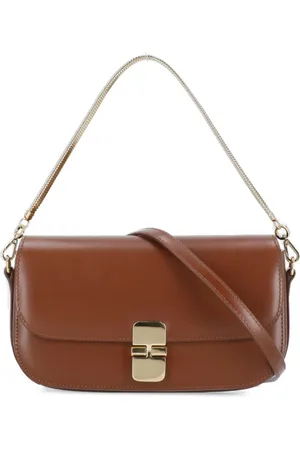 A.P.C. Torebki, Kobieta, brązowy, ONE SIZE, Shoulder Bags
