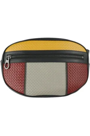 Bottega Veneta Pre-owned, Kobieta, Wielobarwność, ONE SIZE, Skóra, Pre-owned Leather crossbody-bags
