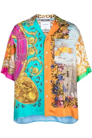 Moschino Koszule, Mężczyzna, Wielobarwność, L, Shirts