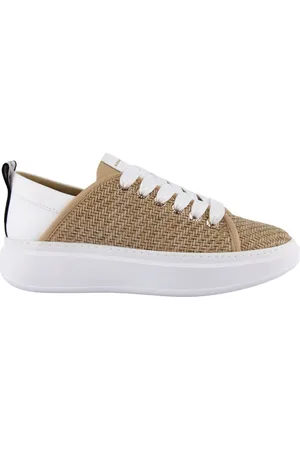 Alexander Smith Buty, Kobieta, brązowy, 36 EU, Skórzane Plecione Sneakersy