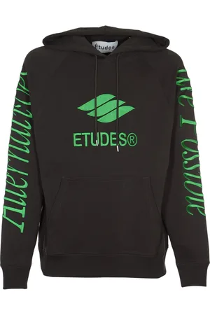 Etudes Bluzy, Mężczyzna, Czarny, L, Bluzy z kapturem