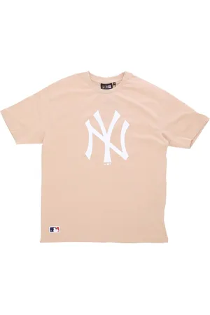 New Era Koszulki, Mężczyzna, Beżowy, XL, MLB League Essential Tee Neyyan