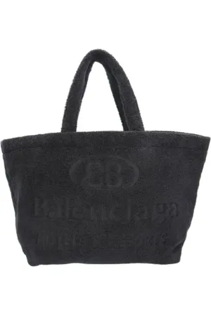 Balenciaga Pre-owned, Kobieta, Czarny, ONE SIZE, Len, Pre-owned Suede totes
