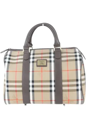 Burberry Pre-owned, Kobieta, Wielobarwność, ONE SIZE, Pre-owned Canvas travel-bags