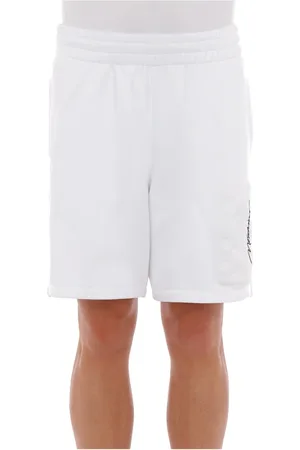 Moschino Szorty, Mężczyzna, Biały, M, Białe Spodenki Regular Fit z Bawełny