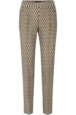 Windsor Spodnie, Kobieta, Zielony, L, Slim-fit Trousers