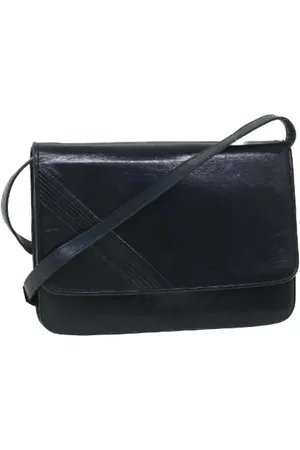 Bally Pre-owned, Kobieta, Czarny, ONE SIZE, Skóra, Pre-owned skórzane torby na ramię