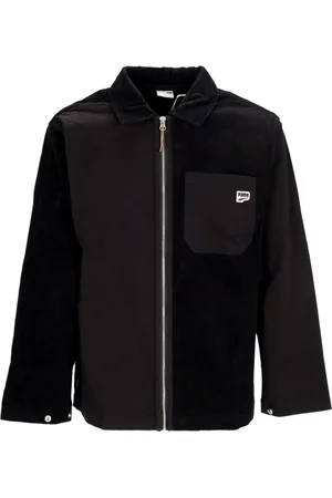 PUMA Kurtki, Mężczyzna, Czarny, M, Corduroy Downtown Koszula