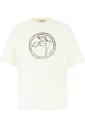 AMBUSH Koszulki, Mężczyzna, Beżowy, M, T-Shirts