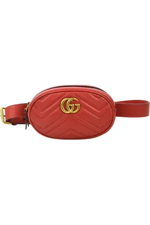 Gucci Pre-owned, Kobieta, Czerwony, ONE SIZE, Skóra, Pre-owned Leather clutches