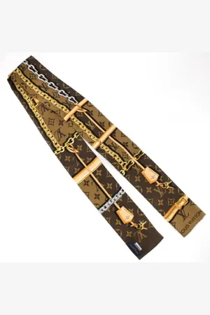 LOUIS VUITTON Pre-owned, Kobieta, Wielobarwność, ONE SIZE, Pre-owned Silk scarves