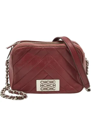 Carolina Herrera Pre-owned, Kobieta, Czerwony, ONE SIZE, Pre-owned Leather crossbody-bags