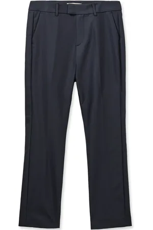 Mos Mosh Spodnie, Kobieta, Niebieski, M, Bawełna, Straight Trousers