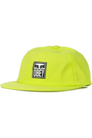 Obey Akcesoria, Mężczyzna, Zielony, ONE SIZE, Czapka z daszkiem Icon Eyes Strapback