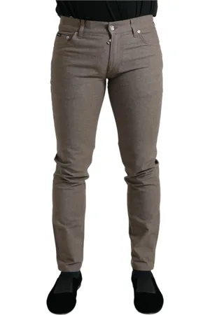 Dolce & Gabbana Spodnie, Mężczyzna, brązowy, XS, Sweatpants