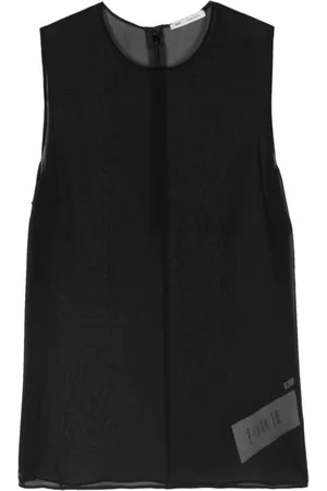 Ami Koszulki, Kobieta, Czarny, S, Sleeveless Tops