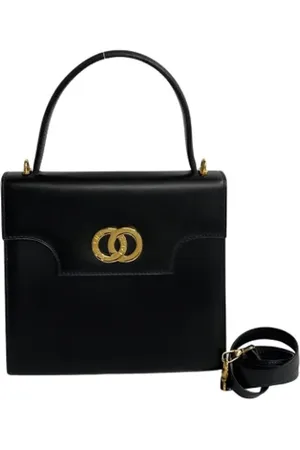 Céline Pre-owned, Kobieta, Czarny, ONE SIZE, Skóra, Pre-owned Skórzane torebki