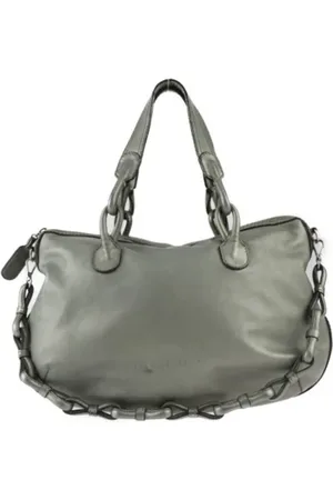 Loewe Pre-owned, Kobieta, Zielony, ONE SIZE, Skóra, Pre-owned skórzane torby na ramię