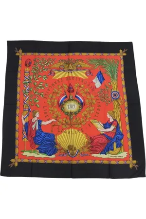 Hermès Pre-owned, Kobieta, Wielobarwność, ONE SIZE, Pre-owned Silk scarves