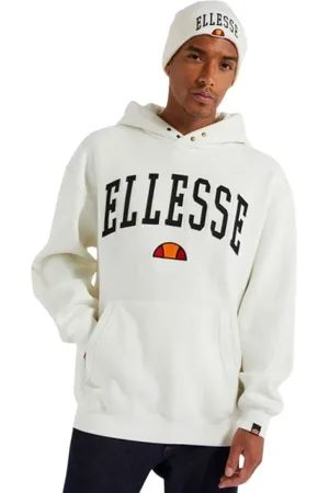 Ellesse Bluzy, Mężczyzna, Biały, S, Bluzy z kapturem