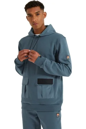 Ellesse Bluzy, Mężczyzna, Niebieski, M, Bluza Precipito Oh