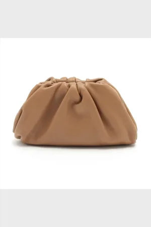 Bottega Veneta Pre-owned, unisex, Beżowy, ONE SIZE, Pre-owned Leather pouches