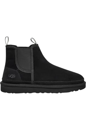 UGG Buty, Mężczyzna, Czarny, 41 EU, Zamsz, Botki Neumel Chelsea