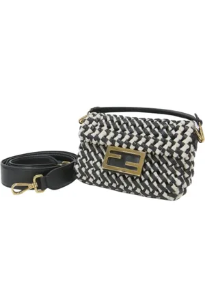 Fendi Pre-owned, Kobieta, Czarny, ONE SIZE, Skóra, Pre-owned Leather fendi-bags