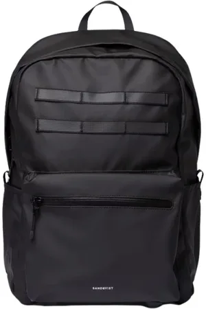 Sandqvist Torebki, unisex, Czarny, ONE SIZE, Wodoodporny plecak na laptopa z recyklingu poliestru