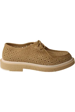 Calce Buty, Kobieta, Beżowy, 36 EU, Zamsz, Laced Buty