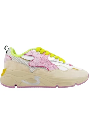 Serafini Buty, Kobieta, Wielobarwność, 40 EU, Nylon, Malibù Sneaker w biało-fuksjowej-beżowej kolorystyce