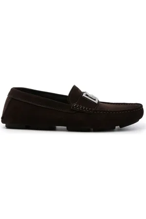 Dolce & Gabbana Buty, Mężczyzna, brązowy, 40 EU, Zamsz, Mokasyny