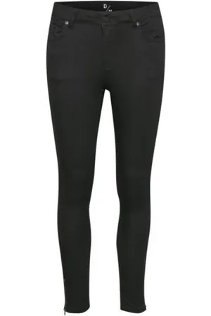 My Essential Wardrobe Jeansy, Kobieta, Czarny, W31 L32, Bawełna, Skinny Jeansy