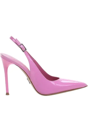 SERGIO LEVANTESI Buty, Kobieta, Różowy, 40 EU, Elegancki Skórzany Sandał na Obcasie