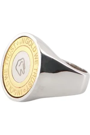 In Gold We Trust Akcesoria, Mężczyzna, Szary, S, Rings