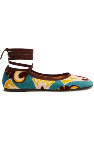 La DoubleJ Buty, Kobieta, Wielobarwność, 37 EU, Bawełna, Zimowe Baleriny