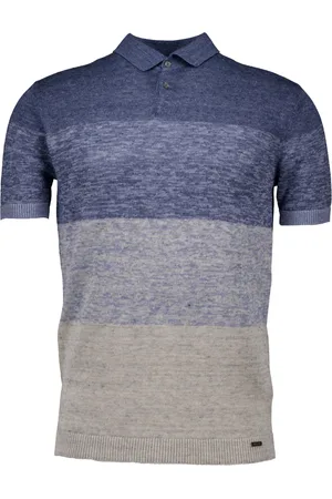 Gentiluomo Koszulki, Mężczyzna, Niebieski, M, Polo Shirts